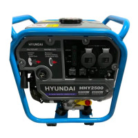 Бензиновий інверторний генератор Hyundai HHY2500 2.2-2.5 кВт  компактне джерело резервного живлення 220 В